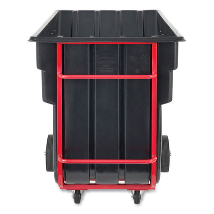 1.5 cu yd BRUTE Rotomolded Tilt Truck, 1,200 lb Capacity, Black