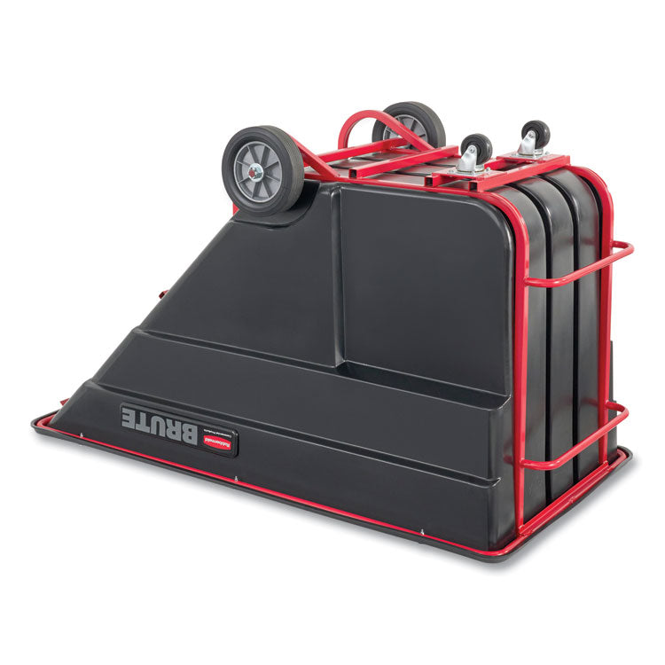 2.5 cu yd BRUTE Rotomolded Tilt Truck, 2,300 lb Capacity, Black