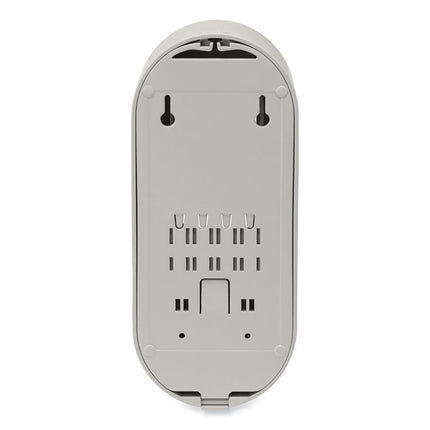 Versa Dispenser for Pouch Refills, 15 oz, 3.75 x 3.38 x 8.75, Light Gray/White, 6/Carton