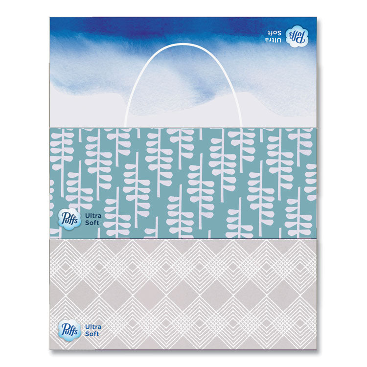 Ultra Soft Facial Tissue, 2-Ply, White, 124 Sheets/Box, 6 Boxes/Pack, 4 Packs/Carton