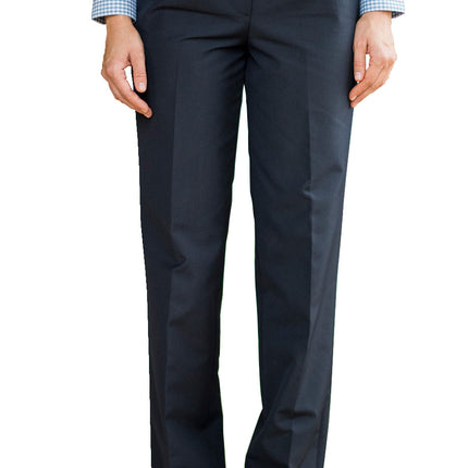 EDWARDS LADIES FLAT FRONT POLY/WOOL PANT