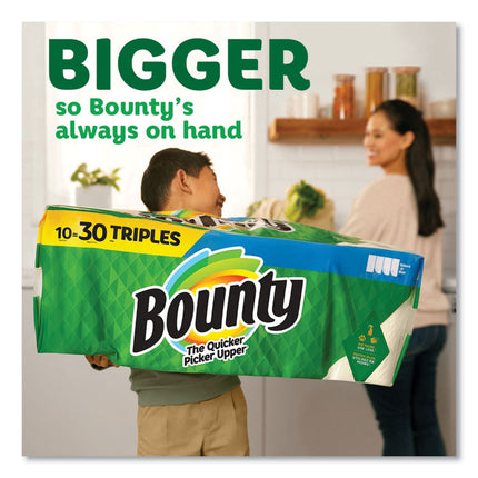 Select-a-Size Kitchen Roll Paper Towels, 2-Ply, White, 6 x 11, 123 Sheets/Roll, 8 Triple Rolls/Carton