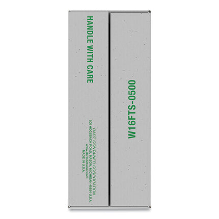 Lids for Foam Cups and Containers, Fits 16 oz/20 oz Hot Cups, Plastic, Translucent, 1,000/Carton