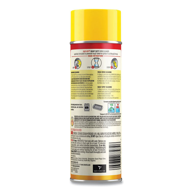 Heavy Duty Oven Cleaner, Fresh Scent, Foam, 14.5 Oz Aerosol Spray