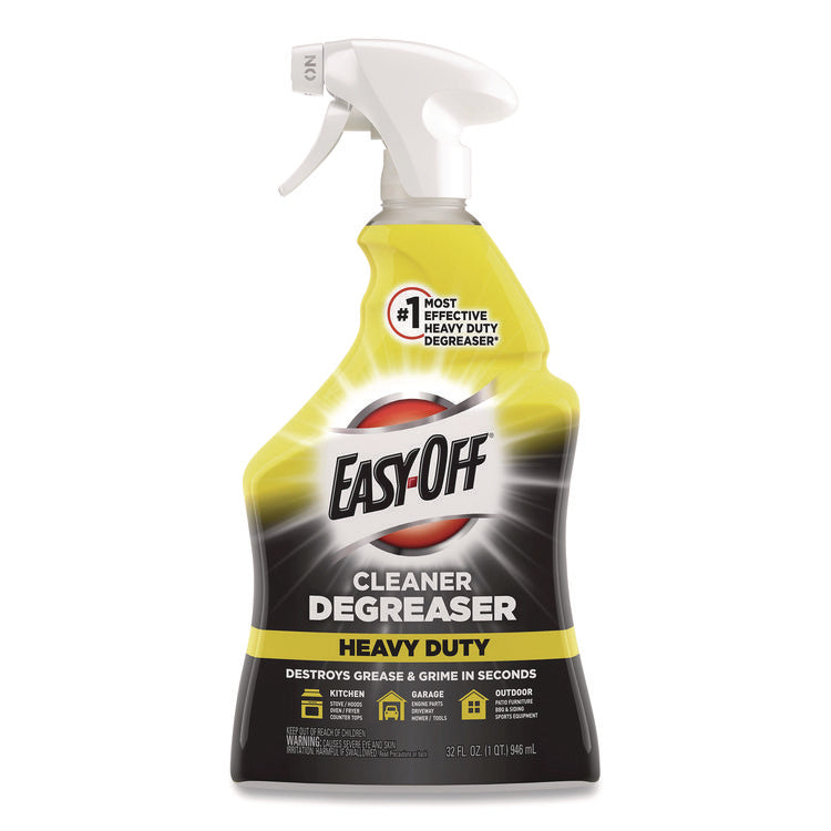 Heavy Duty Cleaner Degreaser, 32 Oz Spray Bottle, 6/carton