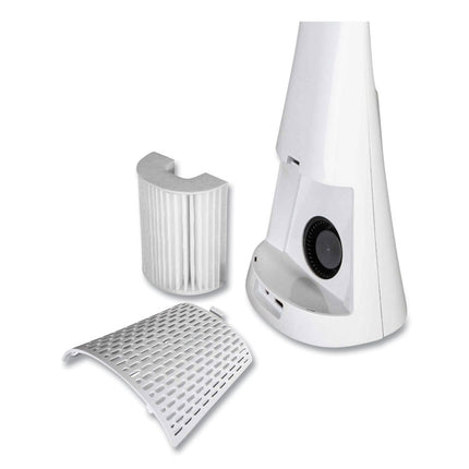 Wellness Series SanitizingPro LED Desk Lamp and UV Air Purifier, 15" to 25" High, White