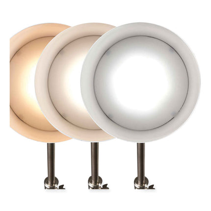 Wellness Series Harmonize LED Desk Lamp, 5" to 19" High, Silver