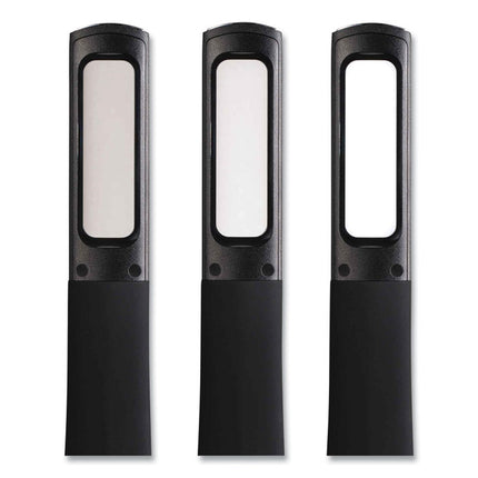 Wellness Series Recharge LED Desk Lamp, 10.75" to 18.75" High, Black