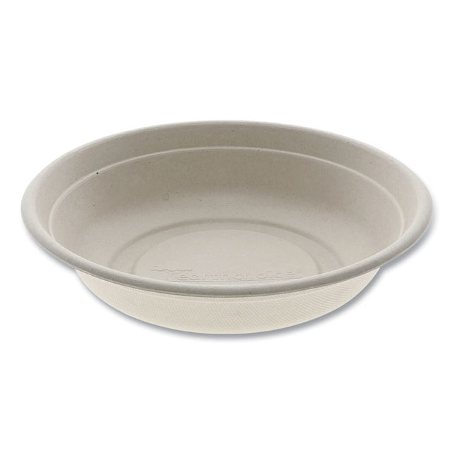 EarthChoice Fiber-Blend Bagasse Dinnerware, Bowl, Sugarcane, 24 oz, Natural, 400/Carton