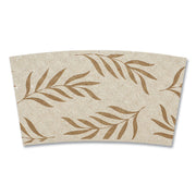 Hot Cup Sleeves, Fits 8 oz Cups, Natural, 1,000/Carton