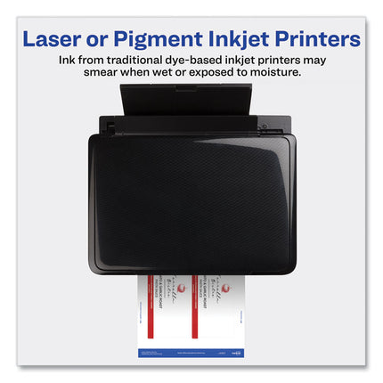 Durable Water-Resistant Wraparound Labels w/ Sure Feed, 3.25 x 7.75, 16/PK