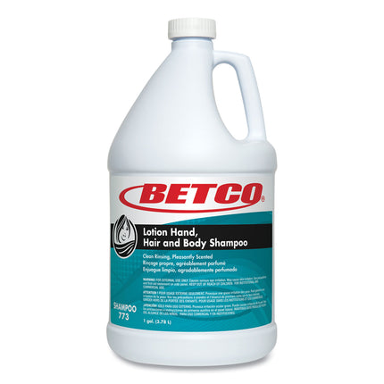 Lotion Hand, Hair and Body Shampoo, Fresh Scent, 1 gal, 4/Carton