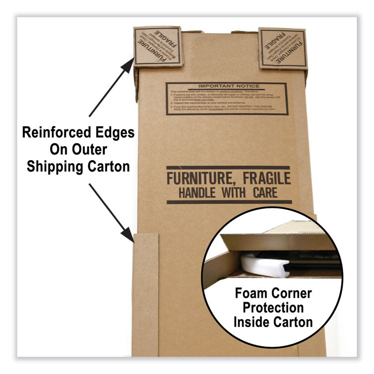 Adjustable Folding Tables, Rectangular, 60" x 30" x 22" to 32", Mocha Granite Top, Brown Legs, 4/Pallet