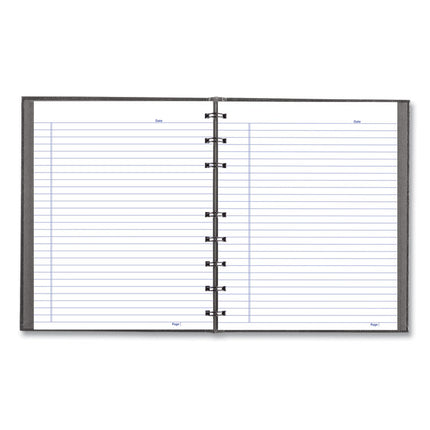 NotePro Notebook, 1-Subject, Medium/College Rule, Cool Gray Cover, (75) 9.25 x 7.25 Sheets