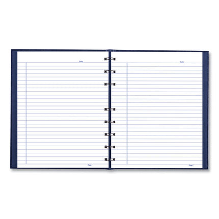 NotePro Notebook, 1-Subject, Medium/College Rule, Indigo Blue Cover, (75) 9.25 x 7.25 Sheets