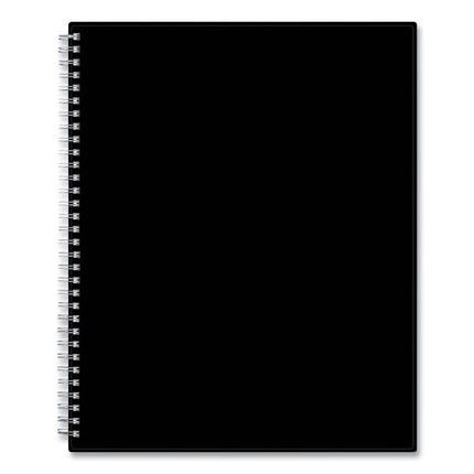 Enterprise Academic Weekly/Monthly Planner, 11 x 8.5, Black Cover, 12-Month (July to June): 2024 to 2025