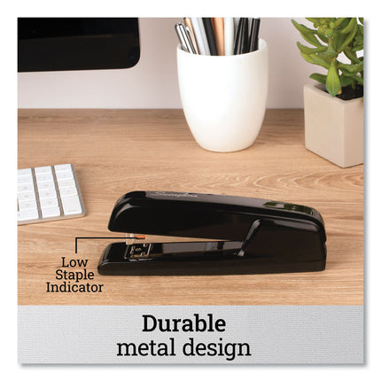 747 Business Full Strip Desk Stapler, 30-Sheet Capacity, Black