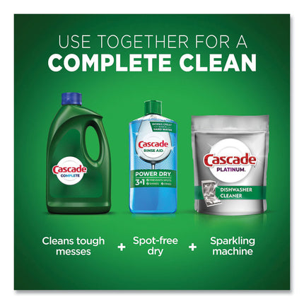 Complete Gel Dishwasher Detergent, Fresh, 120 oz Bottle, 4/Carton