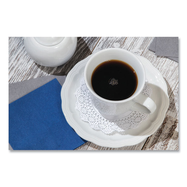 Cambridge Lace Doilies, Round, 6", White, 1,000/Carton