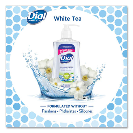 Antibacterial Liquid Hand Soap, White Tea Scent, 11 oz, 12/Carton