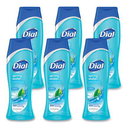 Body Wash, Spring Water Scent, 16 oz, 6/Carton