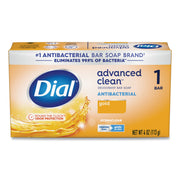 Deodorant Bar Soap, Iconic Dial Gold Fragrance, 4 oz, 36/Carton