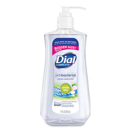 Antibacterial Liquid Hand Soap, White Tea Scent, 11 oz, 12/Carton