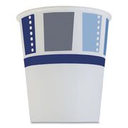 Heavy Duty Cold Cups, 3 oz, Paper, Modernware Design, 2,400/Carton
