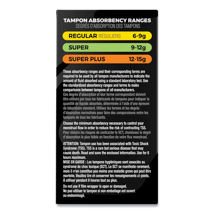 U by Kotex Click Compact Tampons, Super Plus Absorbency, 16/Pack, 8 Packs/Carton