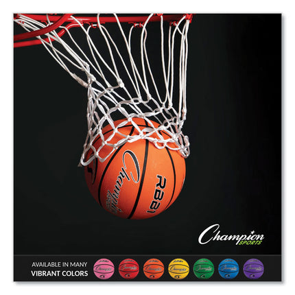 Rubber Sports Ball, For Basketball, No. 7 Size, Official Size, Orange
