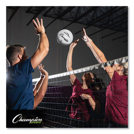 Rubber Volleyball, Official Size, White