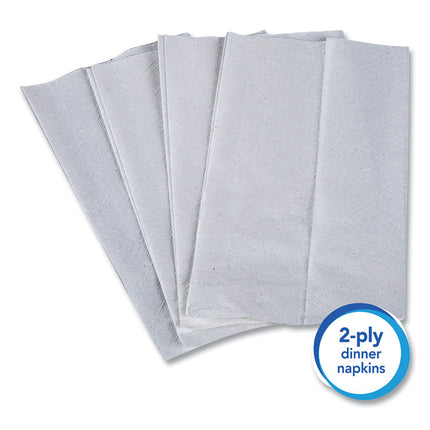 Full Fold Dispenser Napkins, 1-Ply, 13 X 12, White, 375/pack, 16 Packs/carton