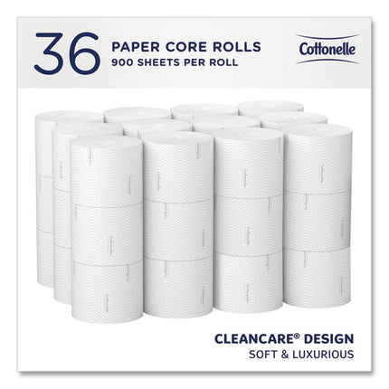 Clean Care Bathroom Tissue, Septic Safe, 2-Ply, White, 900 Sheets/Roll, 36 Rolls/Carton