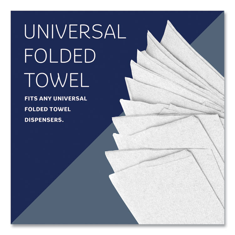 Multi-Fold Paper Towels, Convenience, 9.2 x 9.4, White, 150/Pack, 8 Packs/Carton