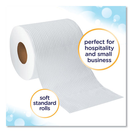 Clean Care Bathroom Tissue, Septic Safe, 1-Ply, White, 170 Sheets/roll, 48 Rolls/carton