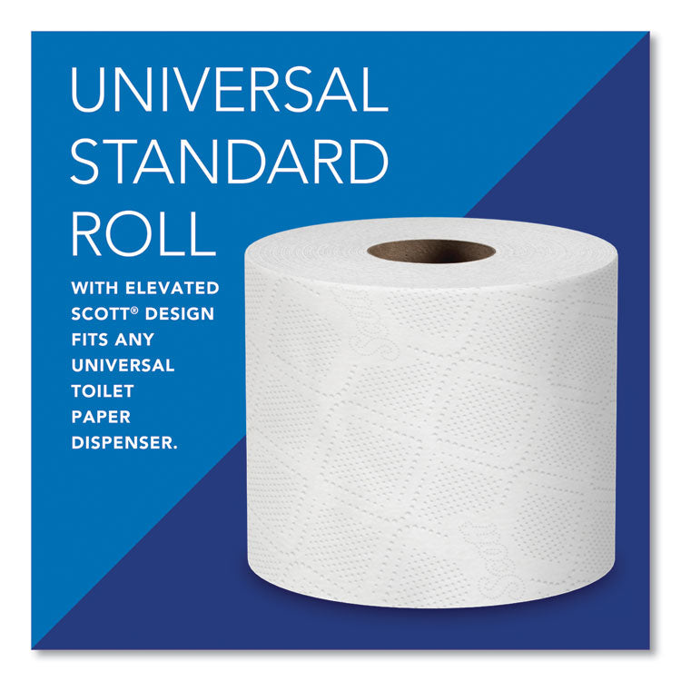 Essential 100% Recycled Fiber SRB Bathroom Tissue, Septic Safe, 2-Ply, White, 473 Sheets/Roll, 80 Rolls/Carton