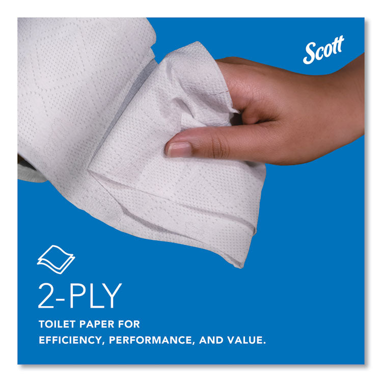 Essential Standard Roll Bathroom Tissue for Business, Septic Safe, Convenience Carton, 2-Ply, White, 550/Roll, 20 Rolls/CT
