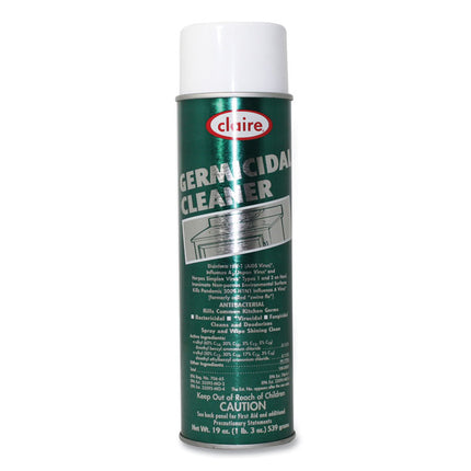 Germicidal Cleaner, Floral Scent, 19 oz Aerosol Spray, Dozen