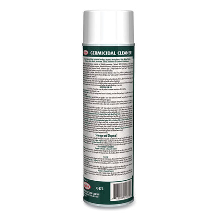 Germicidal Cleaner, Floral Scent, 19 oz Aerosol Spray, Dozen