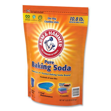 Baking Soda, 10.8 lb Resealable Bag