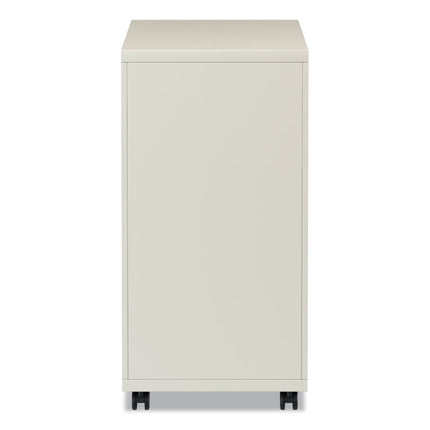 File Pedestal With Full-Length Pull, Left Or Right, 3-Drawers: Box/box/file, Legal/letter, Putty, 14.96" X 19.29" X 27.75"