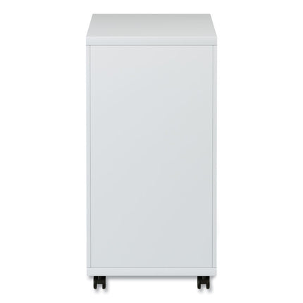 File Pedestal With Full-Length Pull, Left Or Right, 2 Legal/letter-Size File Drawers, Light Gray, 14.96" X 19.29" X 27.75"
