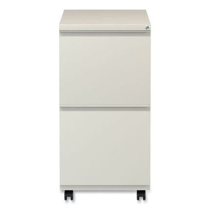 File Pedestal With Full-Length Pull, Left Or Right, 2 Legal/letter-Size File Drawers, Putty, 14.96" X 19.29" X 27.75"