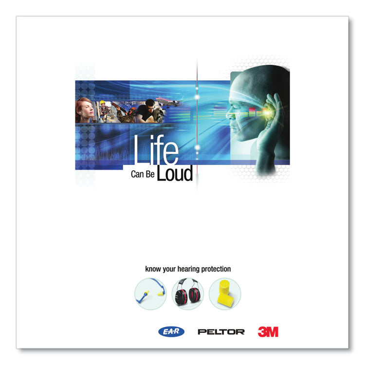 E-A-Rsoft Metal Detectable Soft Foam Earplugs, 32 dB NRR, Yellow, 200/Box