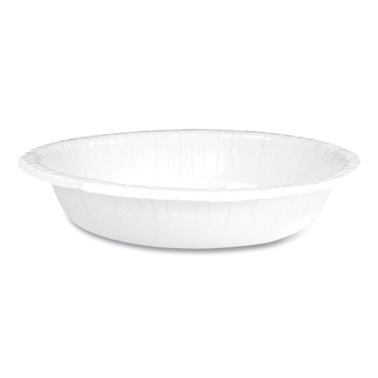 Paper Dinnerware, Bowl, 12 oz, White, 1,000/Carton