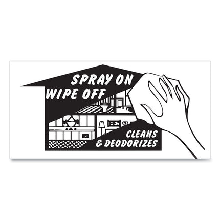 Crazy Clean All Purpose Cleaner, Floral Scent, 19 oz Aerosol Spray, Dozen