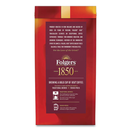 Coffee, Black Gold, 12 oz Bag, 6/Carton