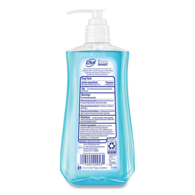 Antibacterial Liquid Hand Soap, Spring Water Scent, 11 oz, 12/Carton