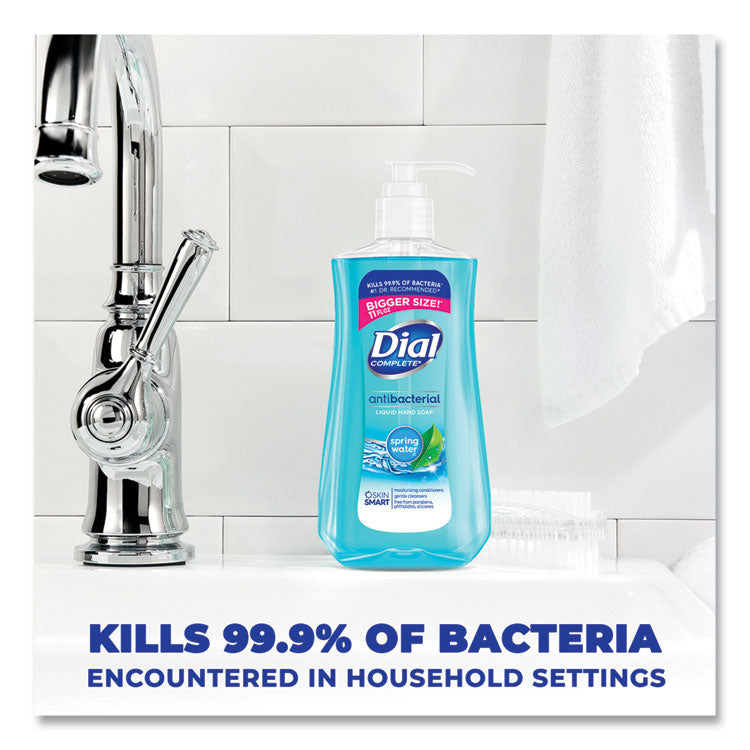 Antibacterial Liquid Hand Soap, Spring Water Scent, 11 oz, 12/Carton