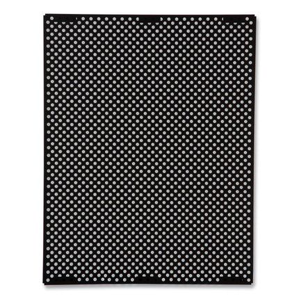 Medium General Purpose Perforated Panels for Tailor and Landmark Series Containers, 20.72" x 0.5" x 27.95", Black, 4/Carton